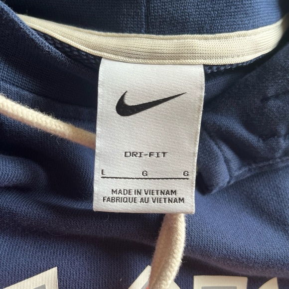 Dri-fit standard issue vintage sharks Nike hoodie - Picture 3 of 5